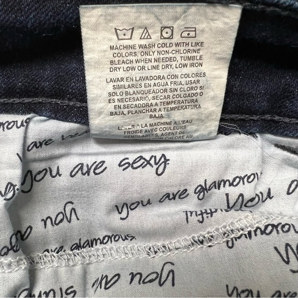 Lee Women’s Straight Leg Blue Jeans Size 12 - Picture 6 of 6